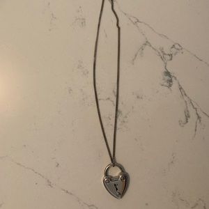 Juicy Couture Heart Lock Necklace